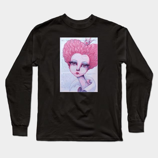 The Queen Long Sleeve T-Shirt by LittleMissTyne